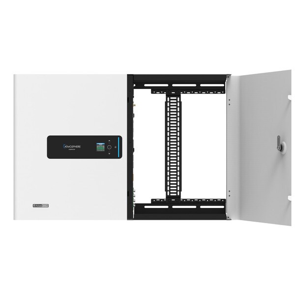 Main product image for AtlasIED Atmosphere AZMP8-DW 8-Zone Processor w/ 1200W Amp, Dante, All-in-One Wall Mount Cabinet242-9604